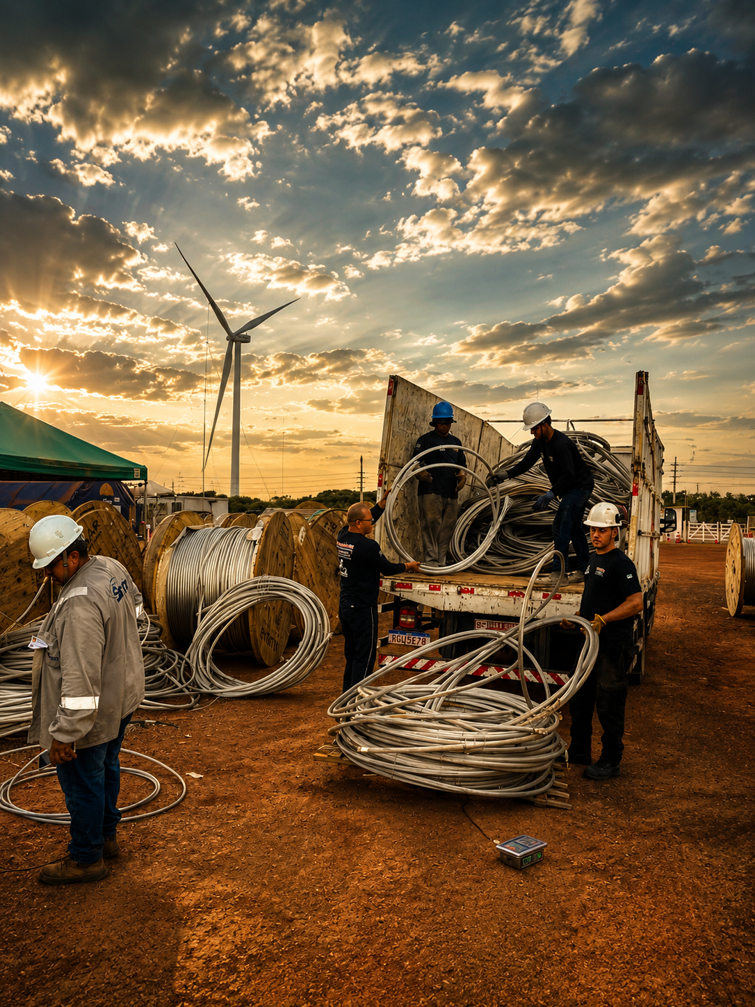Compra de cabos elétricos