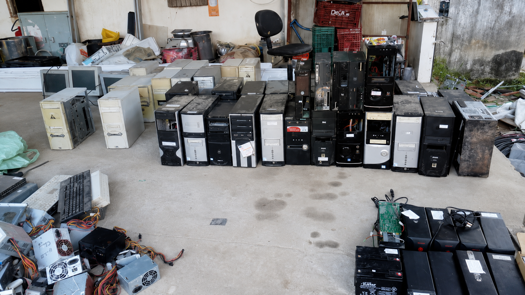 Compra de sucata eletrônica e equipamentos usados